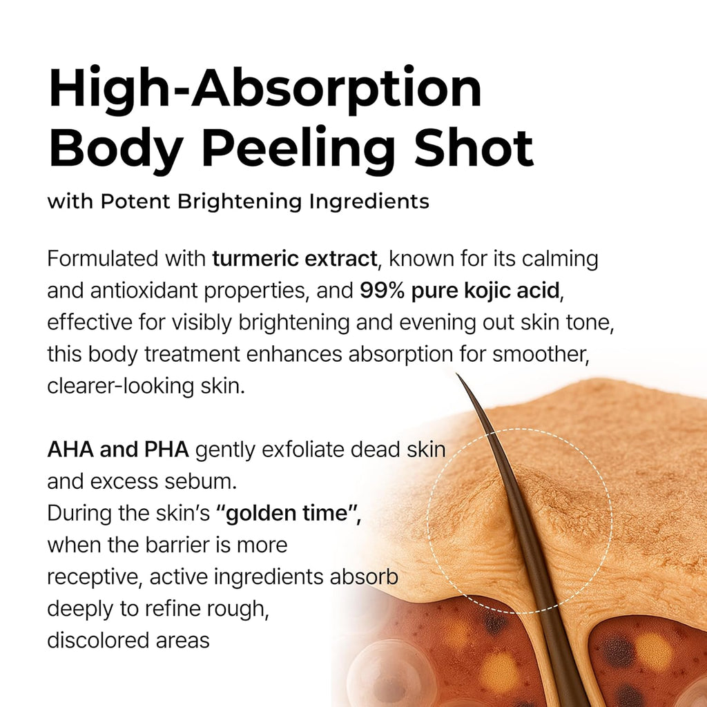 Dr. Melaxin Peel Shot Exfoliating Kojic Acid Turmeric Spray